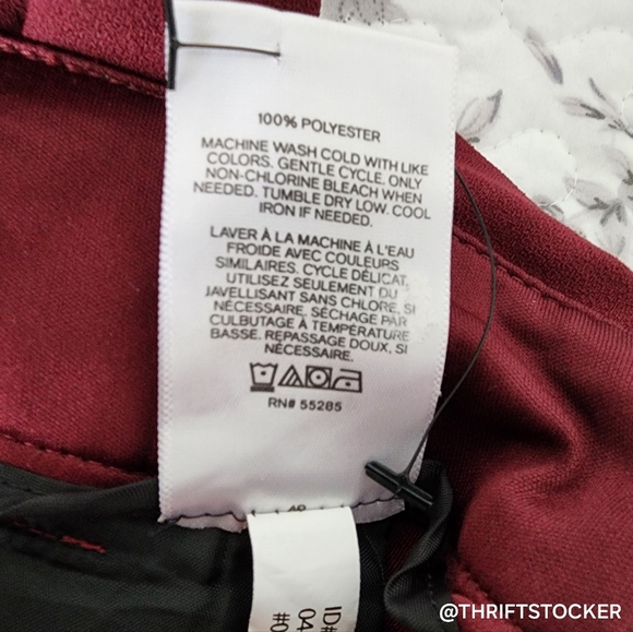 Express Ankle High Rise Pants - Picture 9 of 9